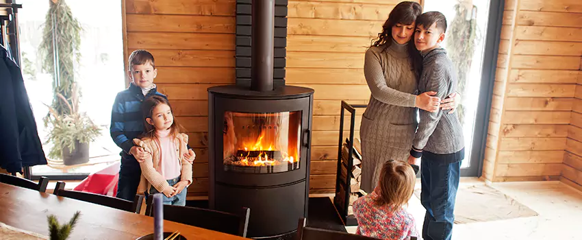 Morso Cast Iron Fireplace Insert Installation in Valle Vista, California