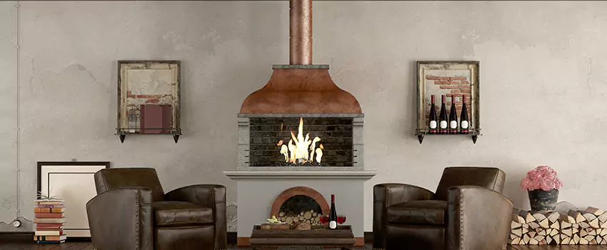 Thelin Hearth Products Providence Pellet Insert Fireplace Installation in Valle Vista, CA