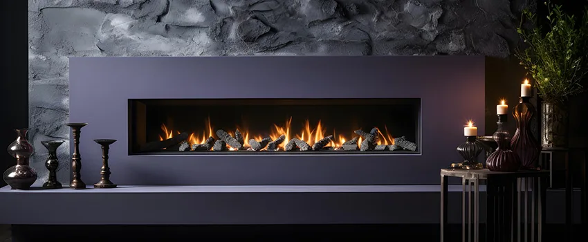 Ember Bed for Ventless Gas Fireplace in Valle Vista, CA