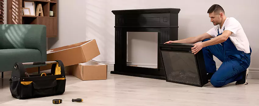 Old Rusted Metal Fireplace Repair And Replacement in Valle Vista, CA